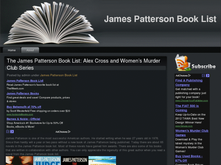 www.jamespattersonbooklist.org