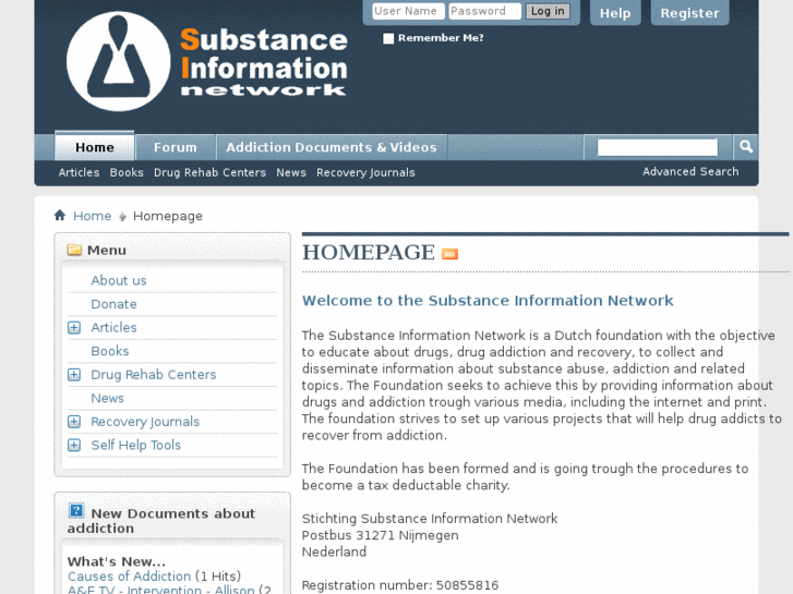 www.substance-information-network.org