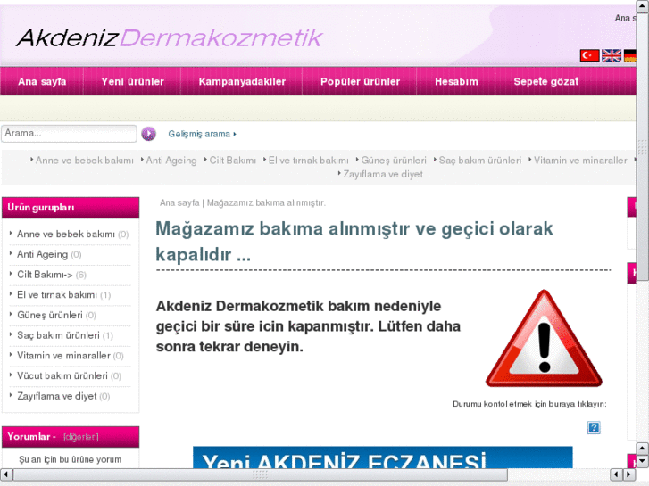 www.yeniakdenizeczanesi.com