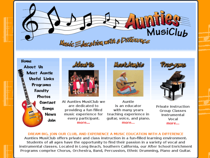 www.auntiesmusiclub.com