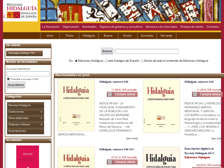 www.edicioneshidalguia.com