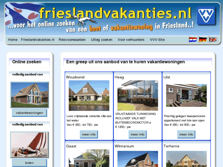 www.frieslandvakanties.nl