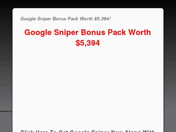 www.googlesniperbonuspack.com