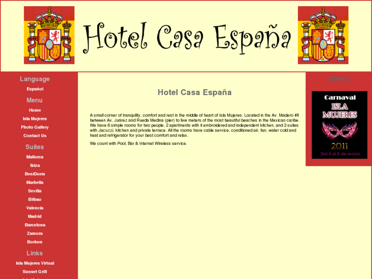 www.hotelcasaespanaislamujeres.com.mx