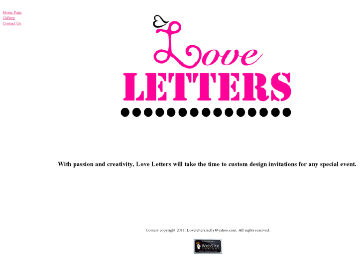 www.lovelettersdesigns.com