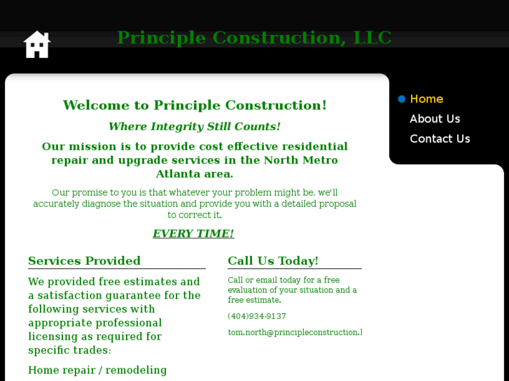 www.principleconstruction.biz