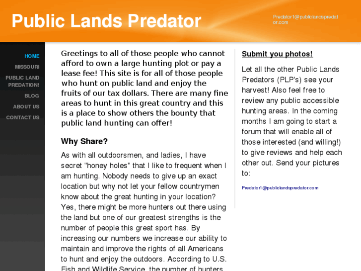 www.publiclandspredator.com