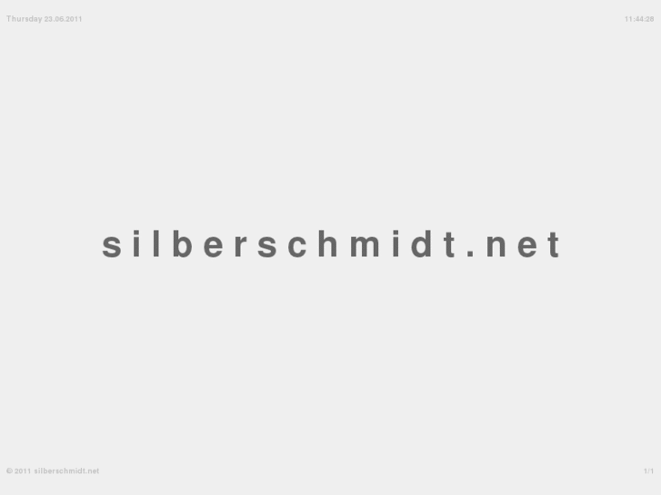 www.silberschmidt.net