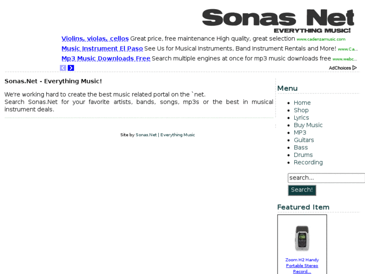 www.sonas.net