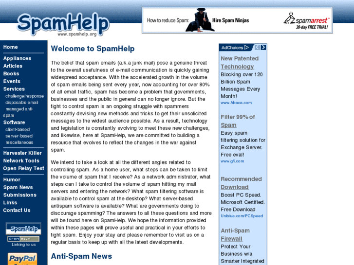 www.spamhelp.org