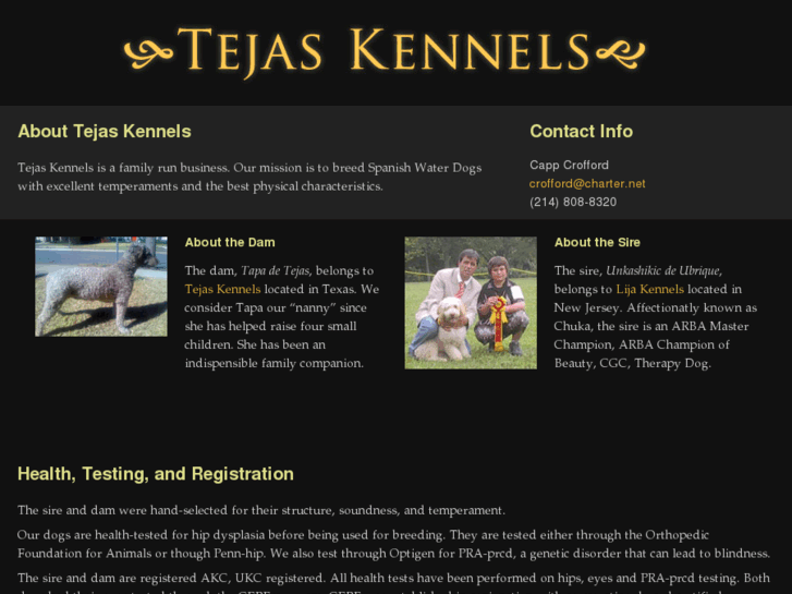 www.texasspanishwaterdogs.com