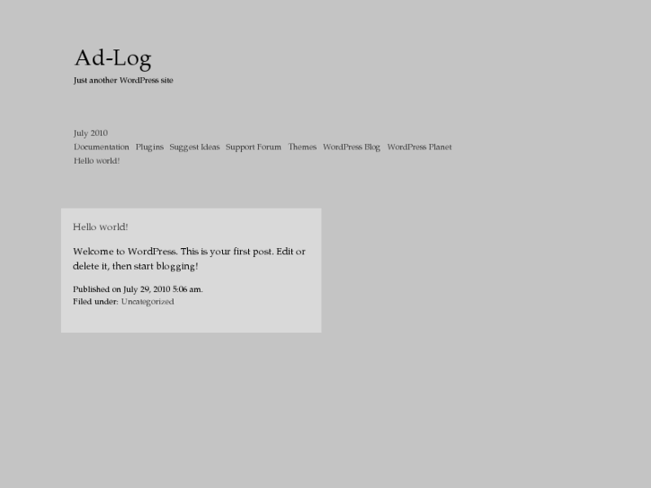www.ad-log.net