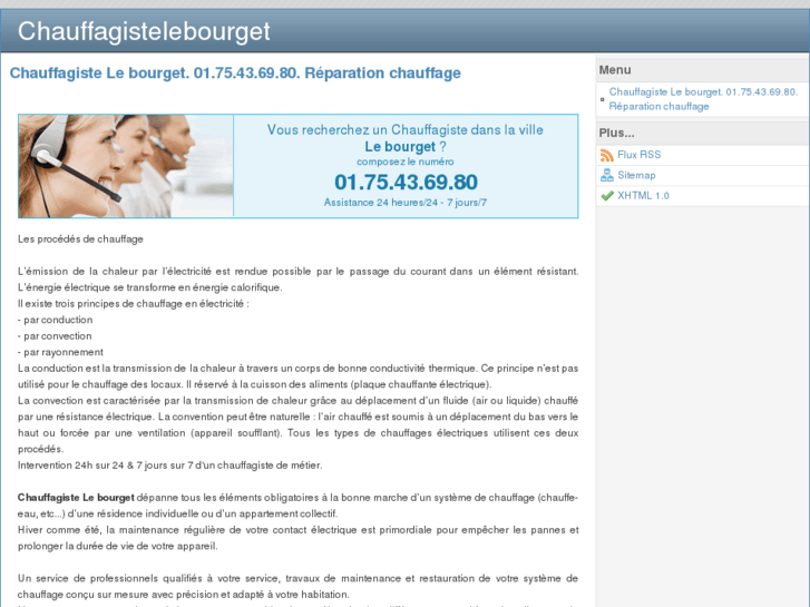 www.chauffagistelebourget.net