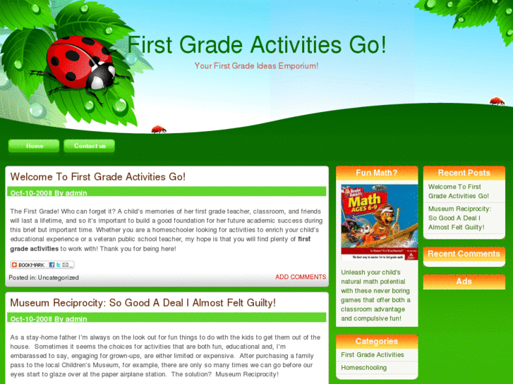 www.firstgradeactivities.net