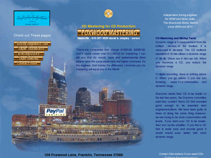 www.foxwoodmastering.com