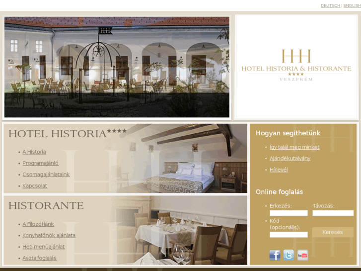www.hotelhistoria.hu