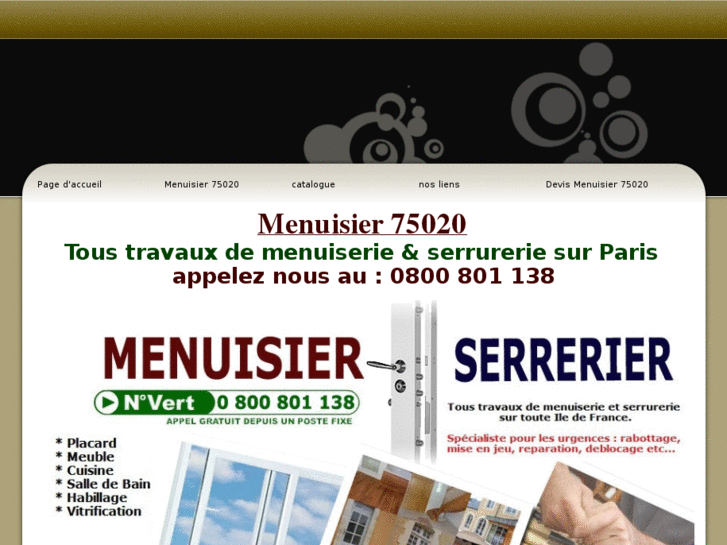 www.menuisier75020.net