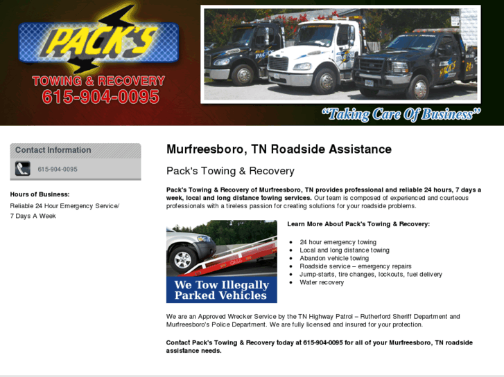 www.packstowingandrecovery.com