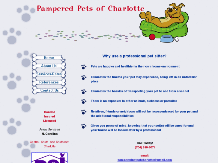 www.pamperedpetsofcharlotte.com