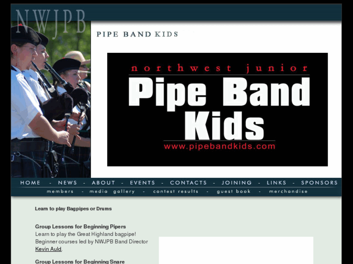 www.pipebandkids.com