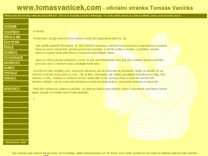 www.tomasvanicek.com