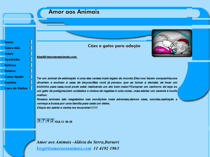 www.amoraosanimais.com