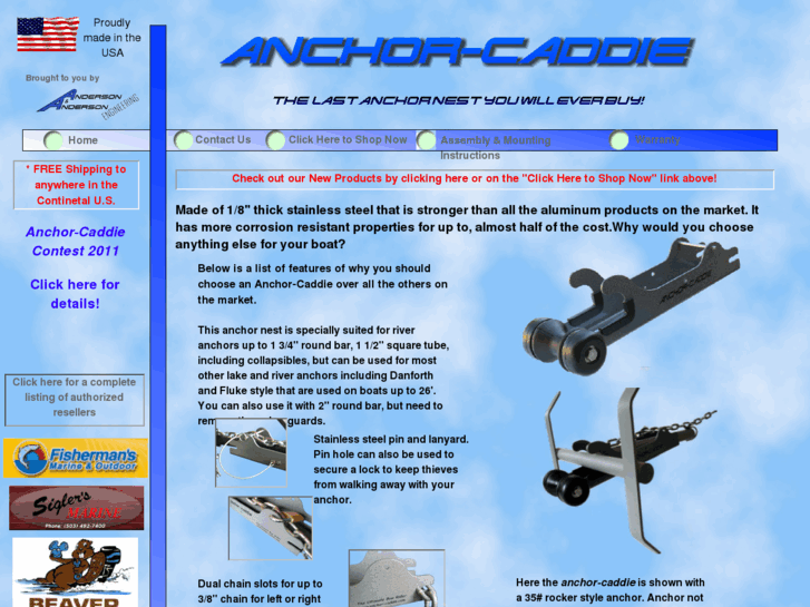 www.anchor-caddie.com