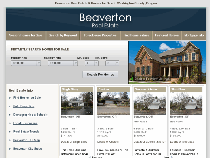 www.beaverton-real-estate-and-homes.com