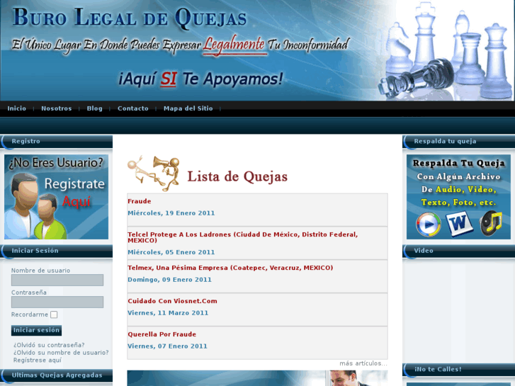 www.burolegaldequejas.com