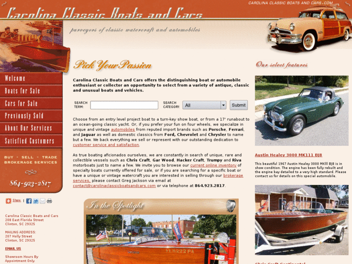 www.carolinaclassicboatsandcars.com