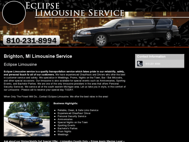 www.eclipselimousinellc.com