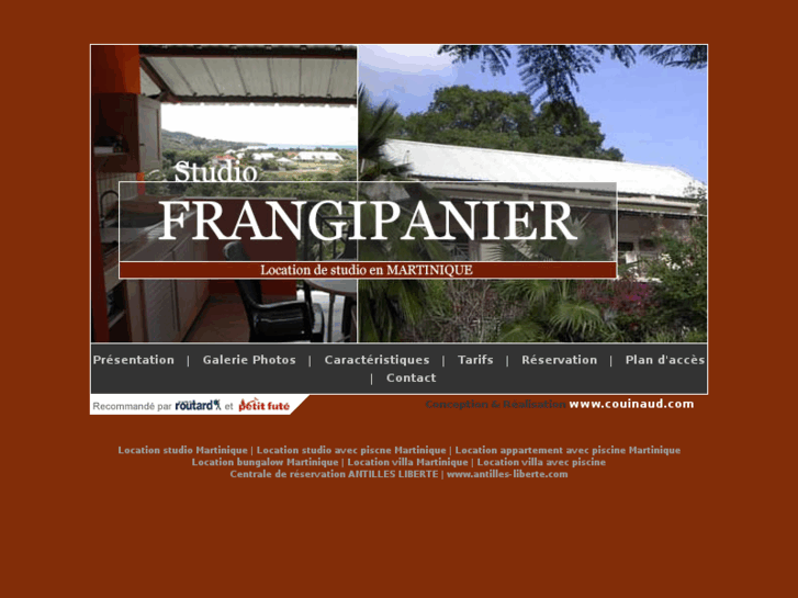 www.frangipaniers-location-studio-martinique.com