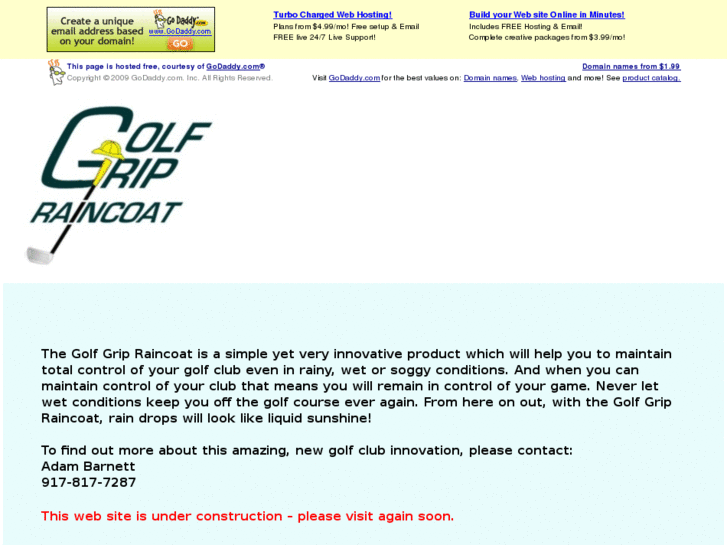 www.golfgripraincoat.com