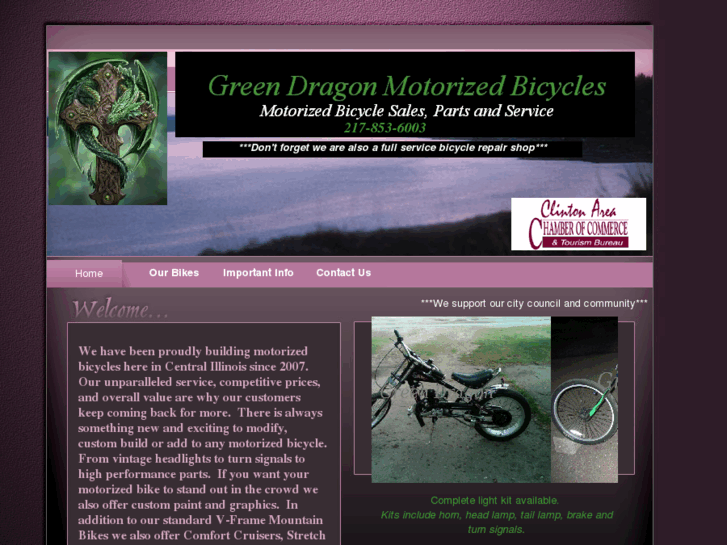 www.greendragonmotorizedbicycles.com