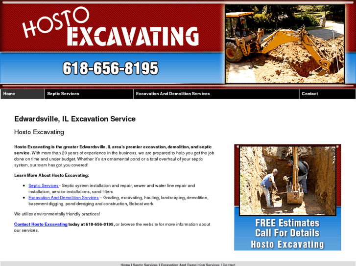 www.hostoexcavating.com