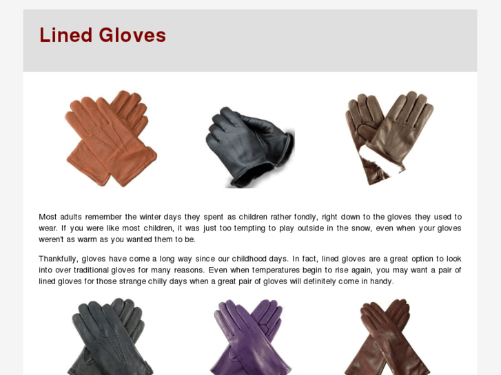 www.linedgloves.com