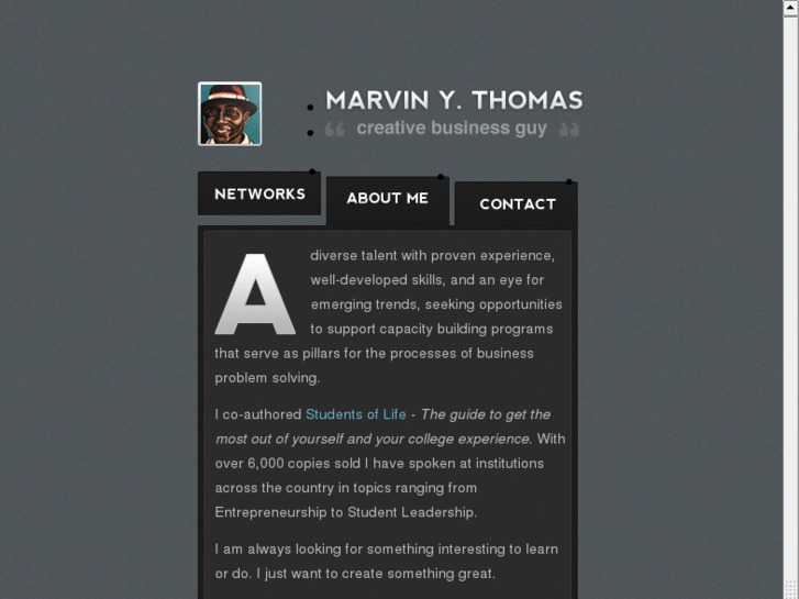 www.marvinythomas.com