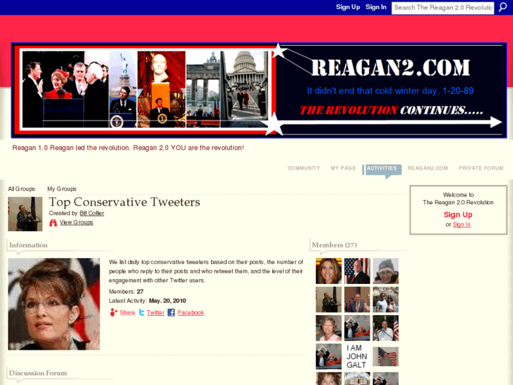 www.reaganarmy.com