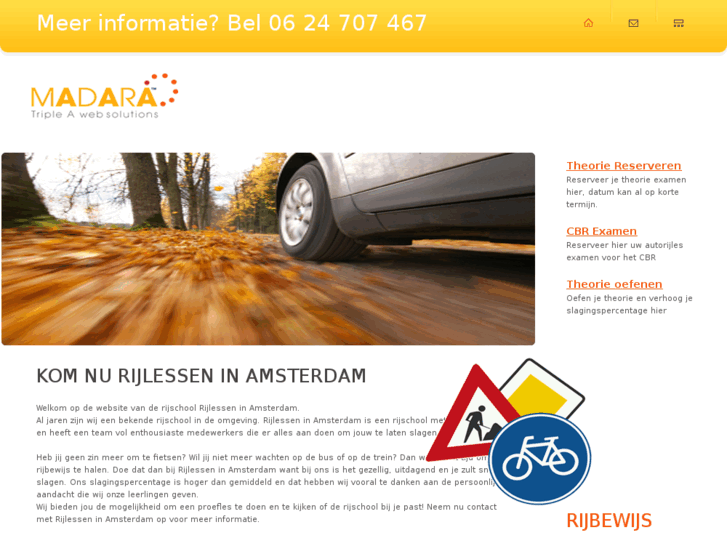 www.rijlesseninamsterdam.nl