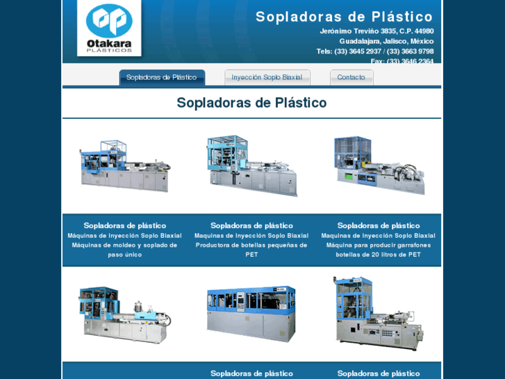 www.sopladorasdeplastico.com