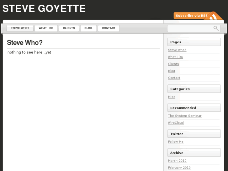 www.stevegoyette.com