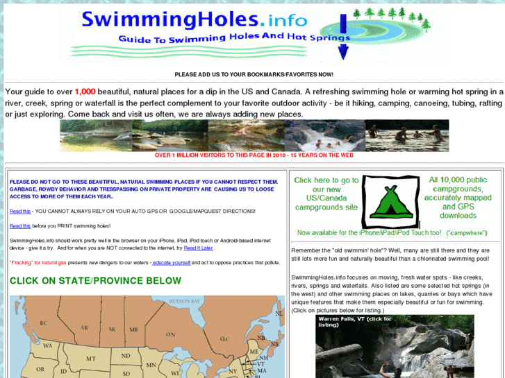 www.swimmingholes.info