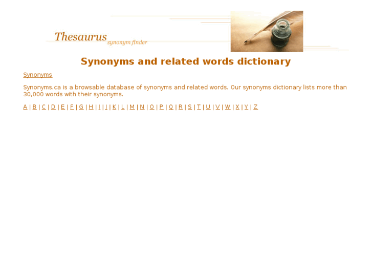 www.synonyms.ca