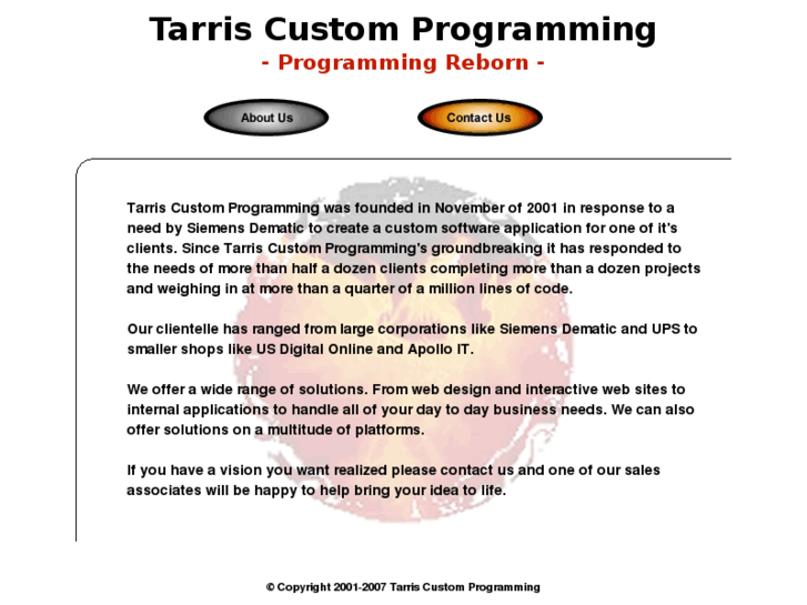 www.tarriscustomprogramming.com