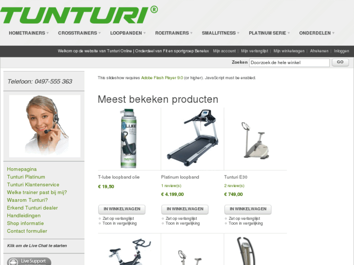 www.tunturi-online.nl