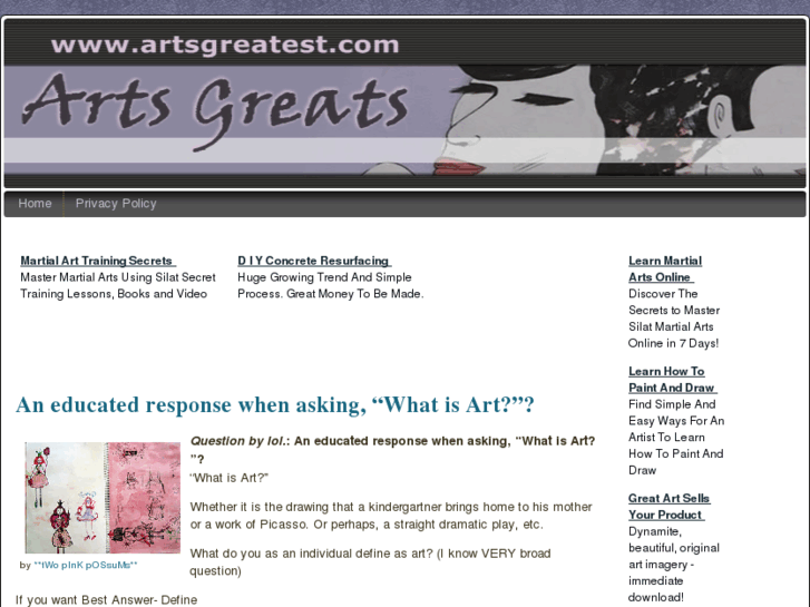 www.artsgreatest.com