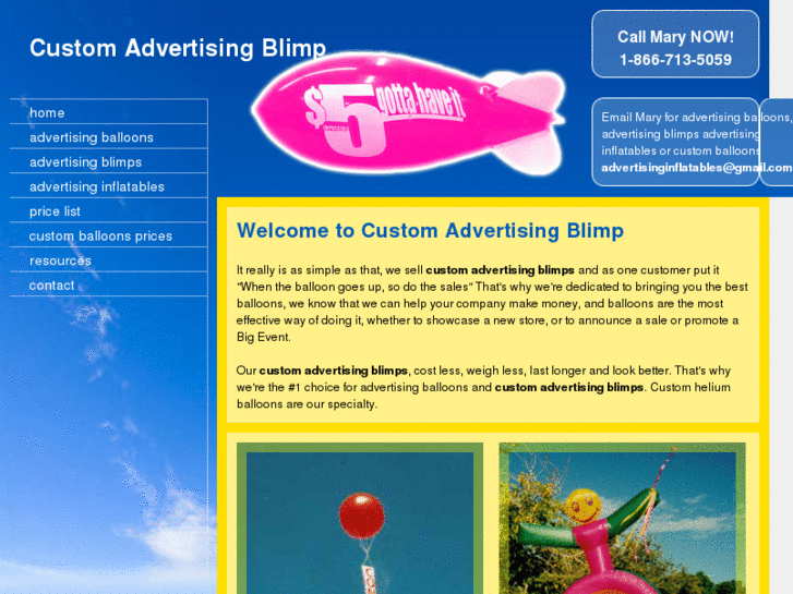 www.customadvertisingblimp.com