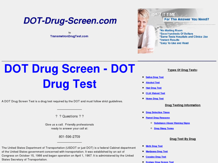 www.dot-drug-screen.com