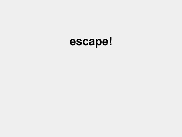 www.escapismartist.com