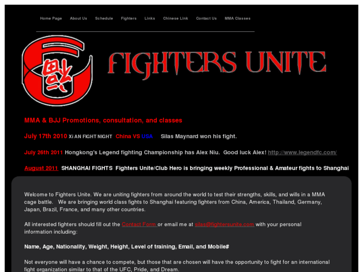 www.fightersunite.com